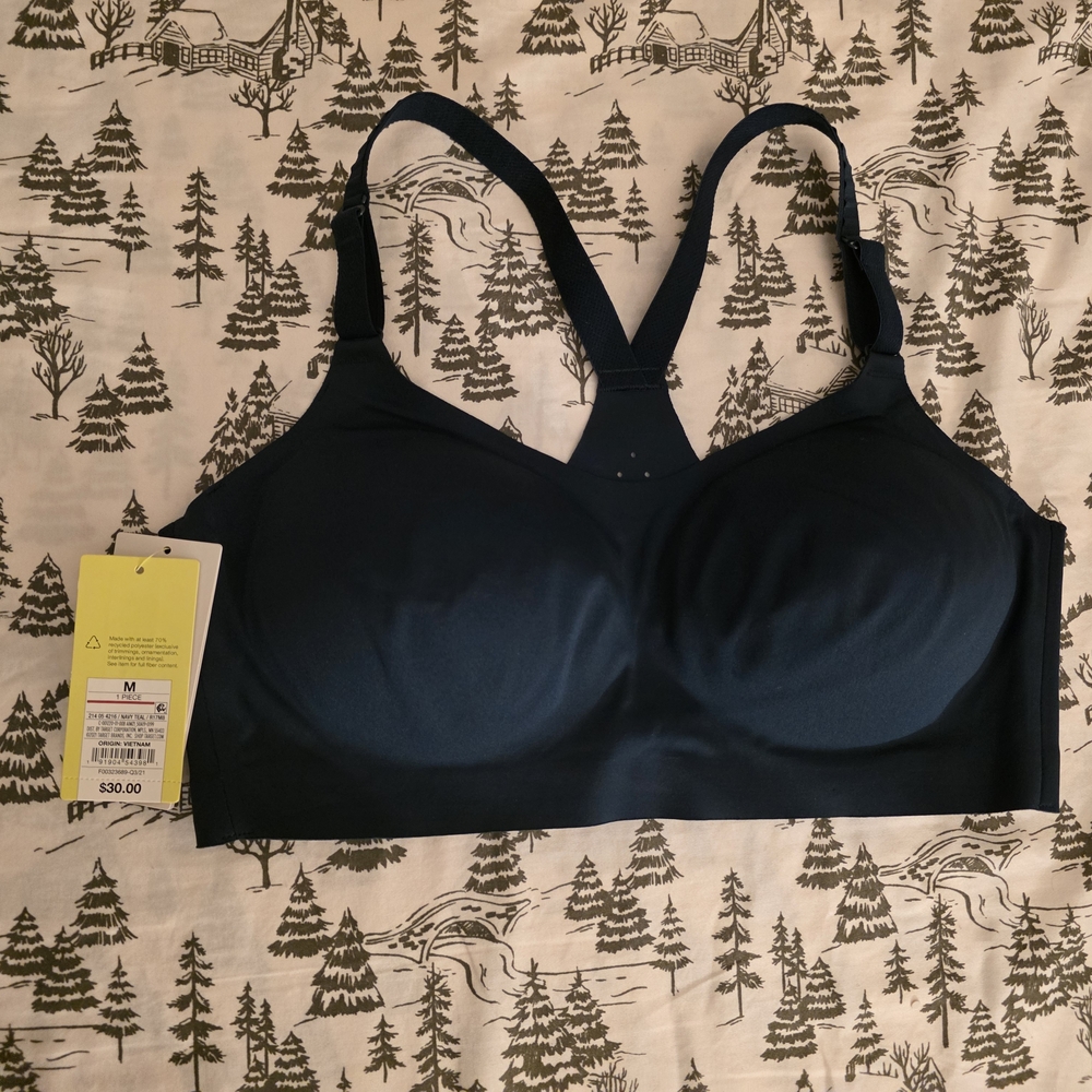 All in Motion Dark Green Sports Bra